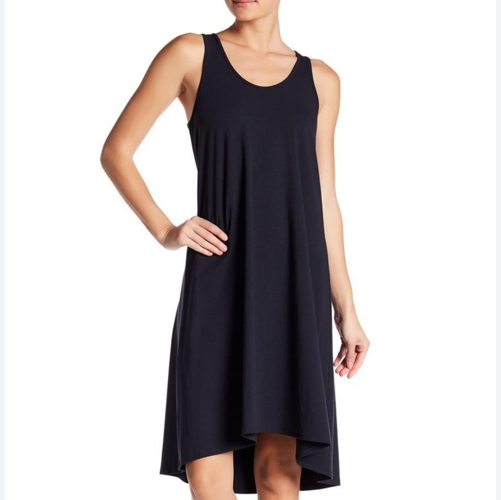 Theory Laurem Black Tank Dress Size Small